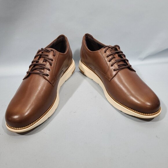 COLE HAAN GRAND 360 Men\'s Derby Shoes Brown Leather Men\'s Size 11.5M C34853 main image 9